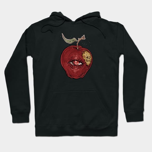 Snow White's Poisoned Apple Hoodie by Megan Darrough